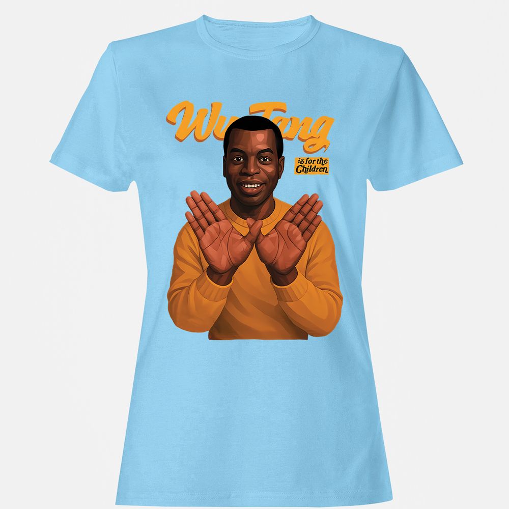 Women's T-Shirt - M81PJ8QH - Light Blue - 8