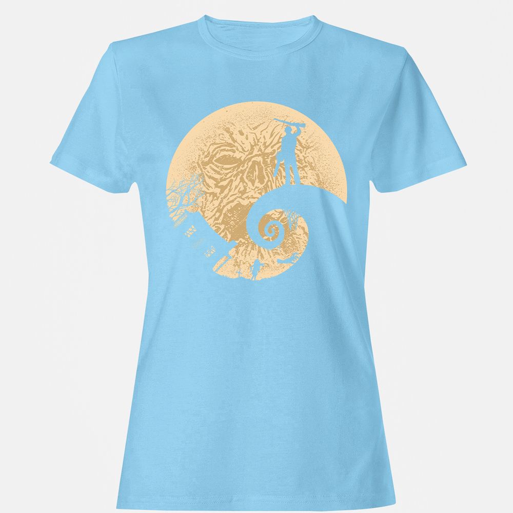 Women's T-Shirt - GMVH9S9H - Light Blue - 8