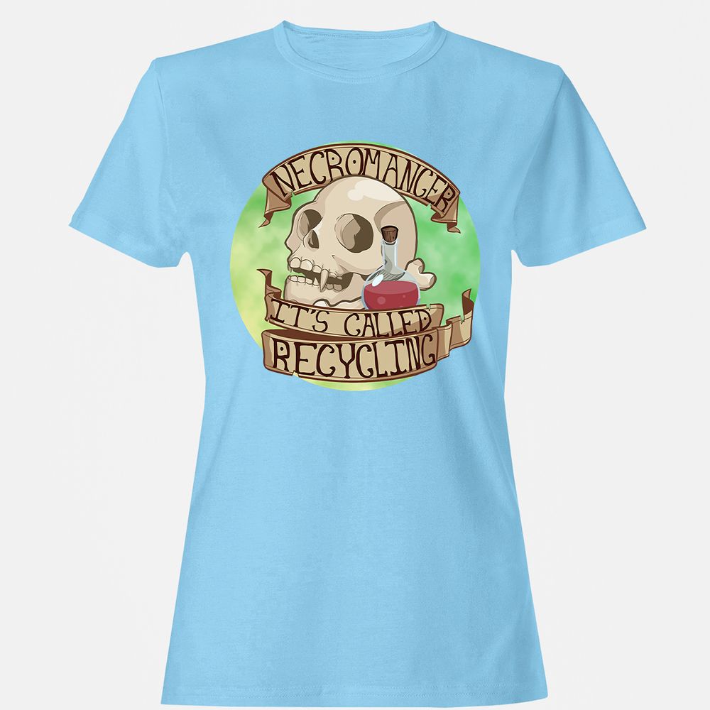 Women's T-Shirt - UK9VCBNS - Light Blue - 8