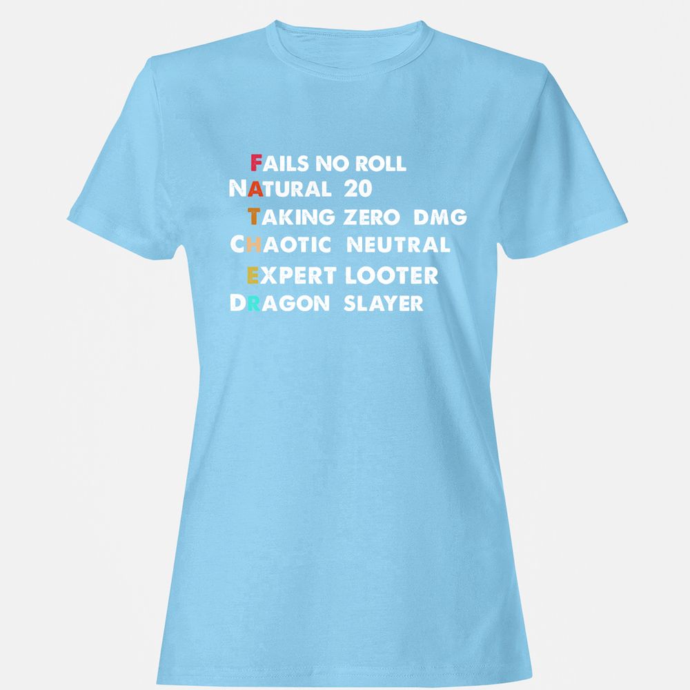 Women's T-Shirt - XF8GVSBN - Light Blue - 8