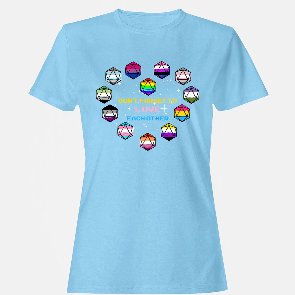 Women's T-Shirt - ER3XCERZ - Light Blue - 8