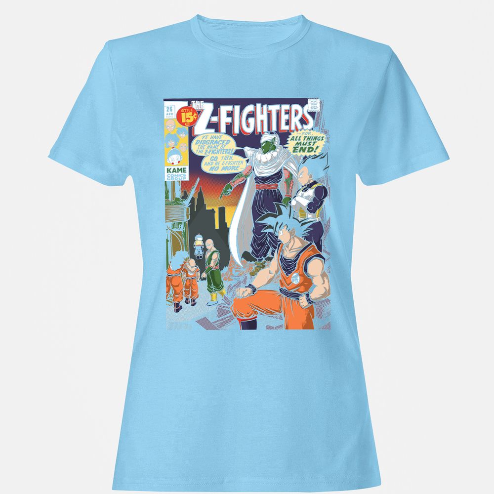 Women's T-Shirt - 3V5GM2DM - Light Blue - 8