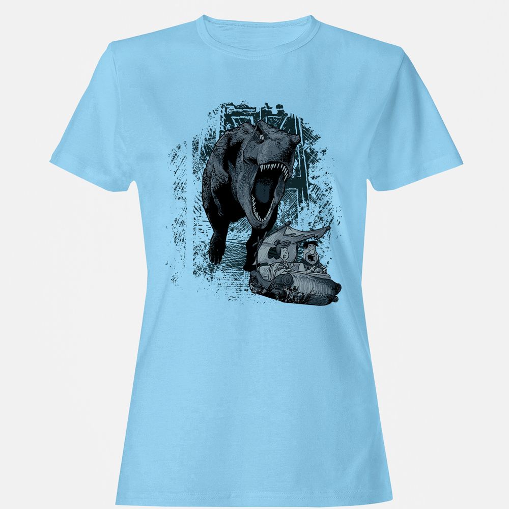 Women's T-Shirt - CAXJJLJ9 - Light Blue - 8