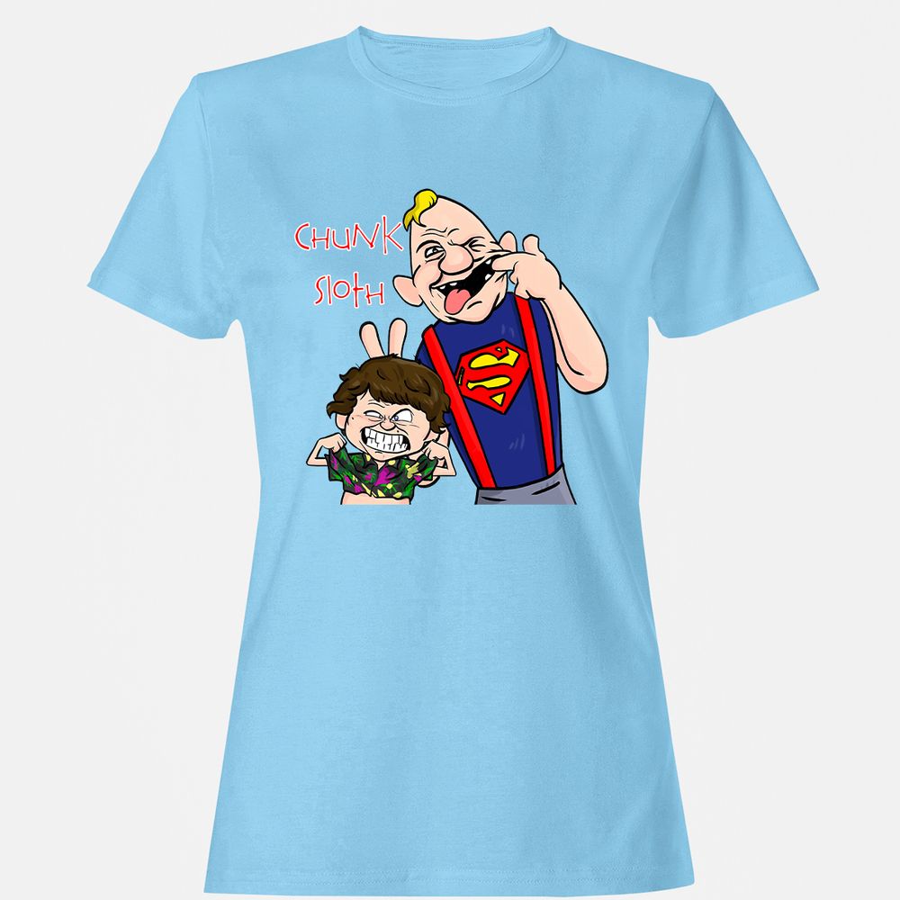 Women's T-Shirt - X6FJAXL1 - Light Blue - 8