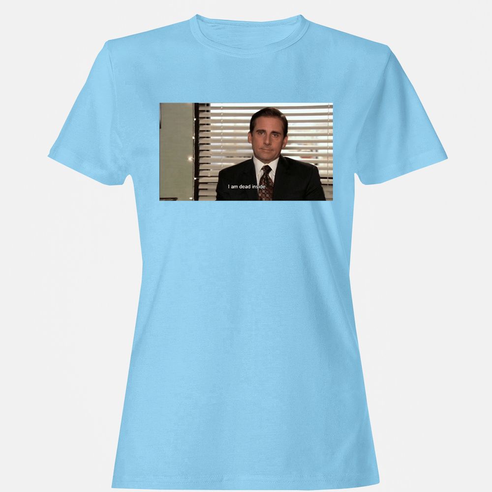 Women's T-Shirt - D1H3871C - Light Blue - 8