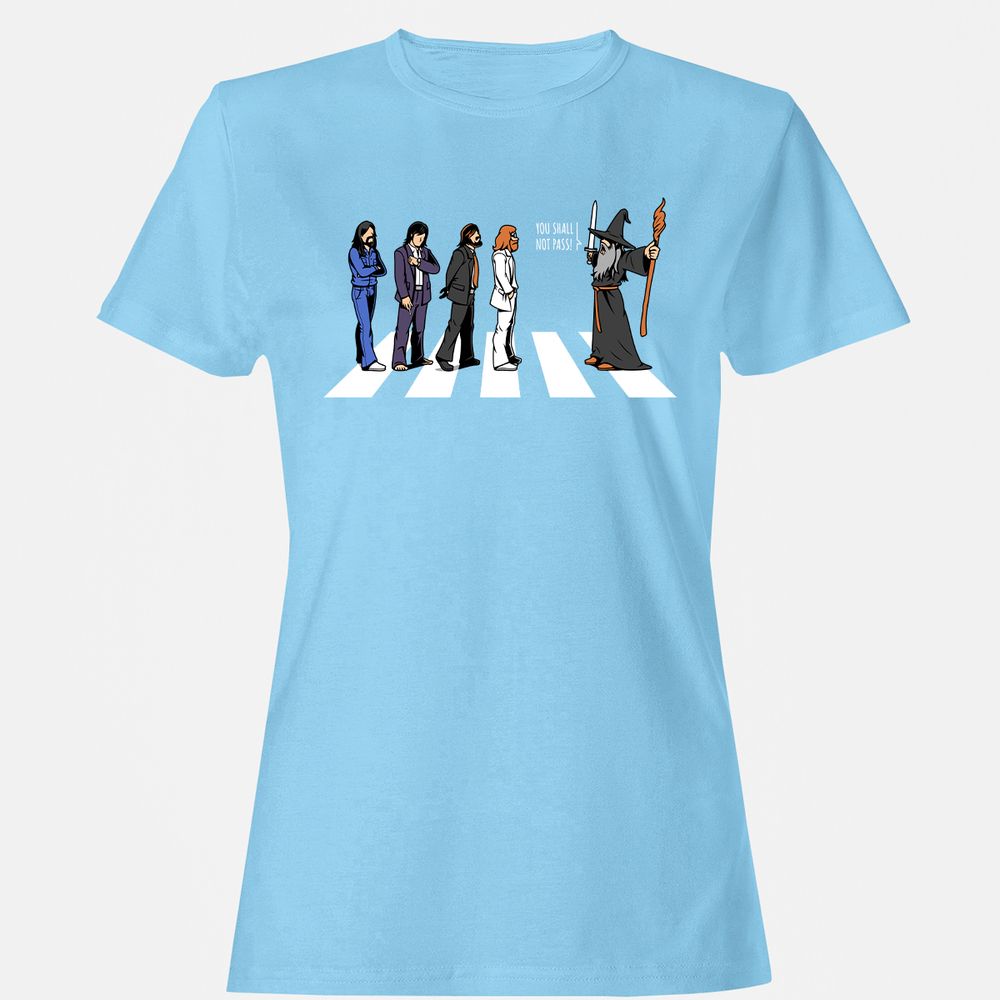 Women's T-Shirt - BJ3TLF3J - Light Blue - 8