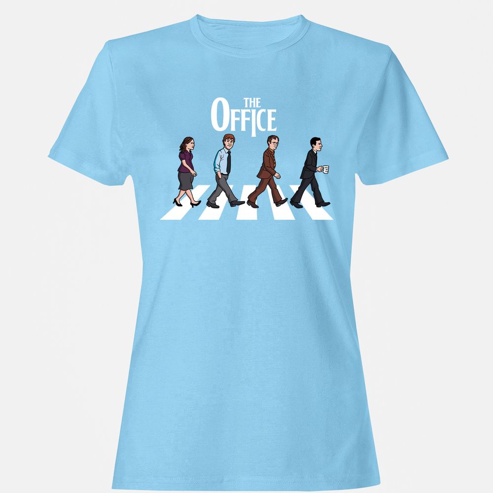 Women's T-Shirt - KGVZ5LQD - Light Blue - 8