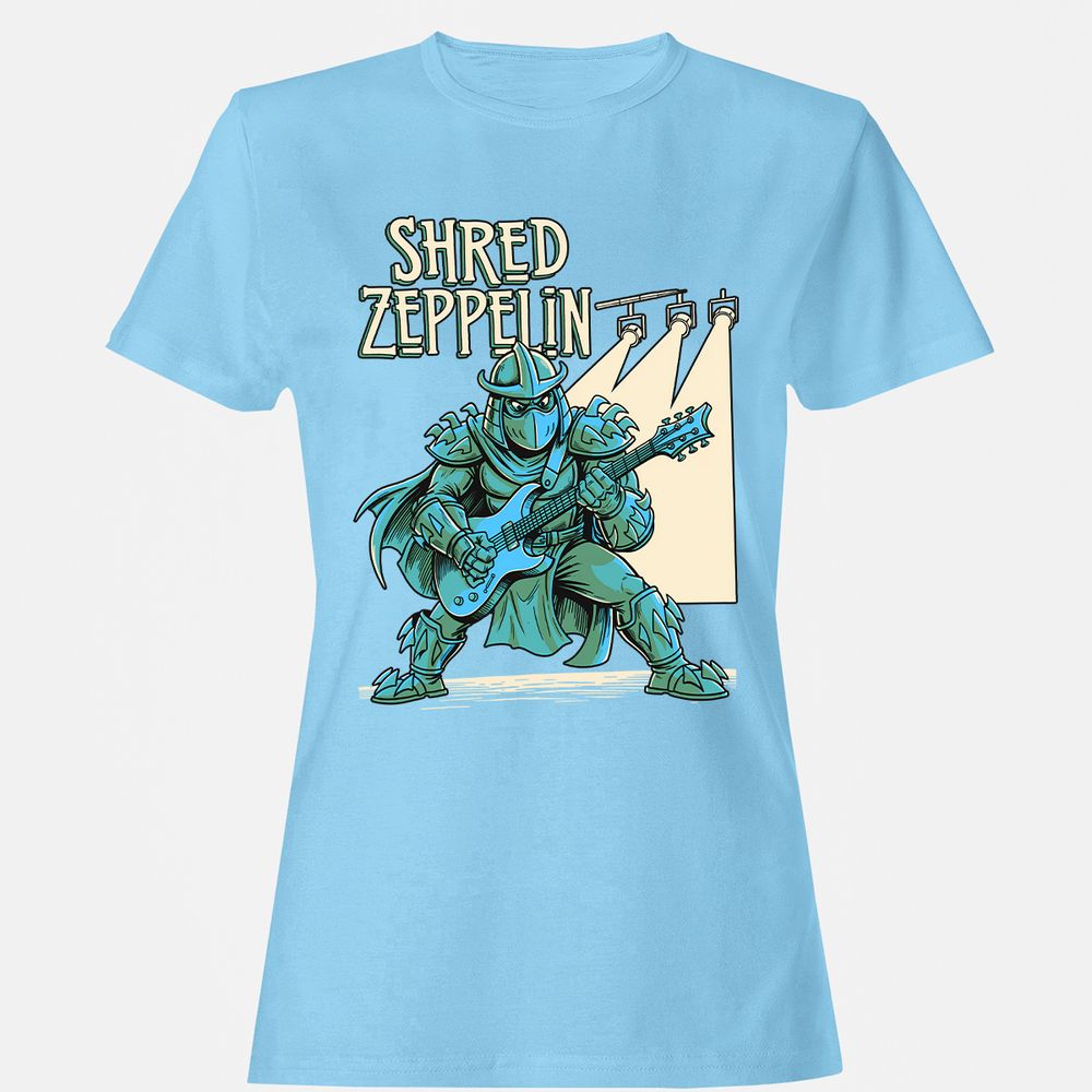 Women's T-Shirt - NDPZXF9H - Light Blue - 8