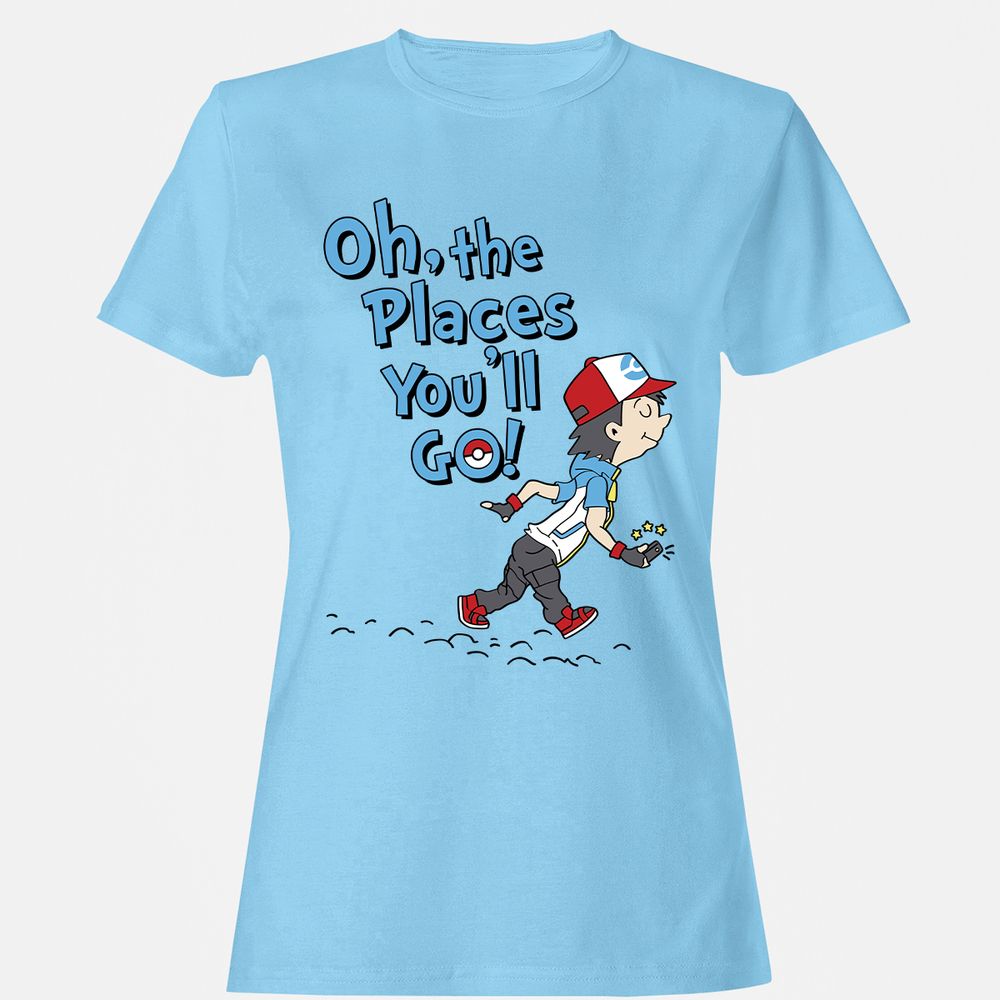 Women's T-Shirt - 1MPNH8FZ - Light Blue - 8