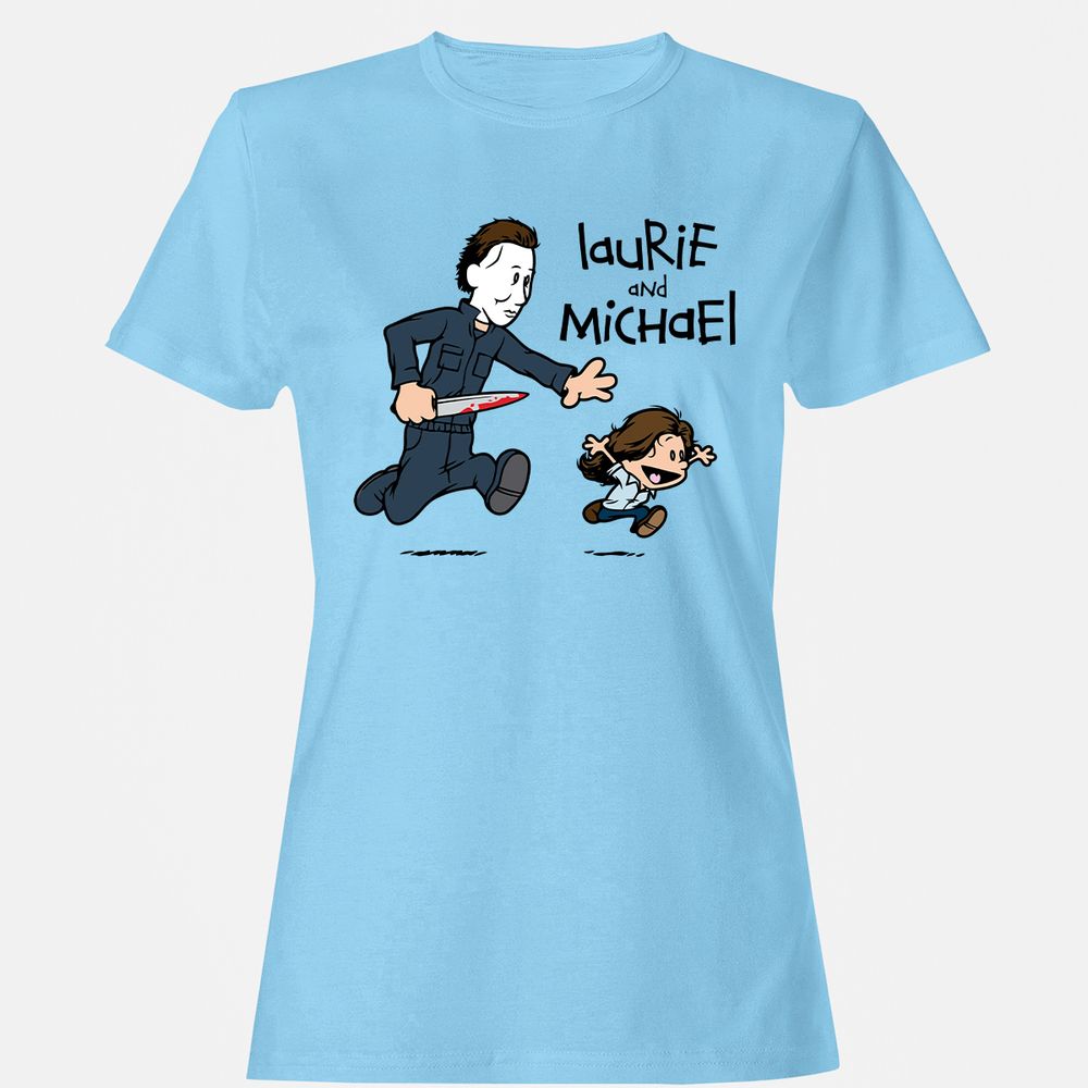 Women's T-Shirt - 1KWZK1J9 - Light Blue - 8