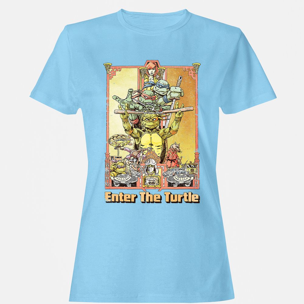 Women's T-Shirt - 6DHWDAE9 - Light Blue - 8