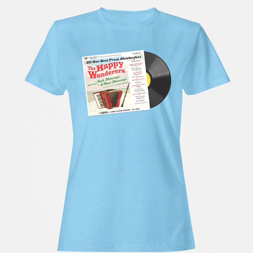 Women's T-Shirt - V95MRJMW - Light Blue - 8