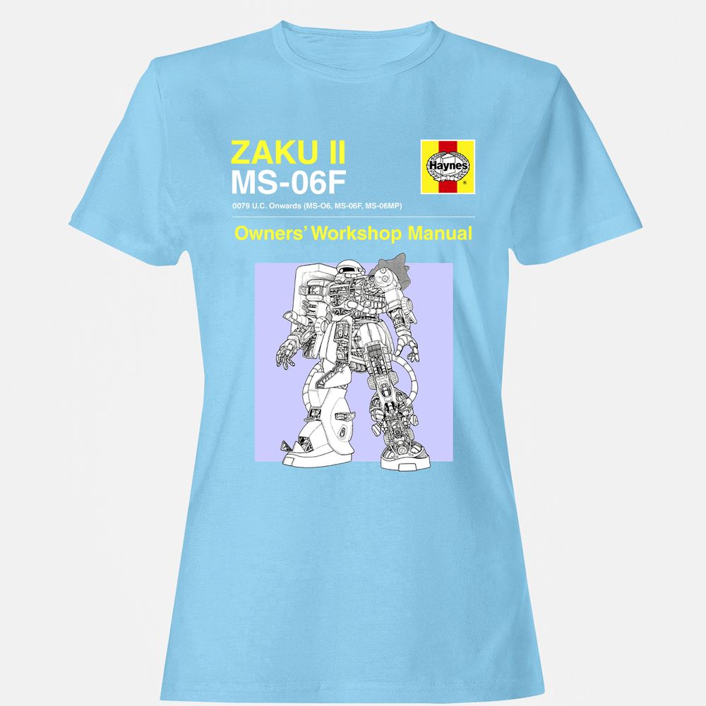 Women's T-Shirt - G1Y4HXGX - Light Blue - 8