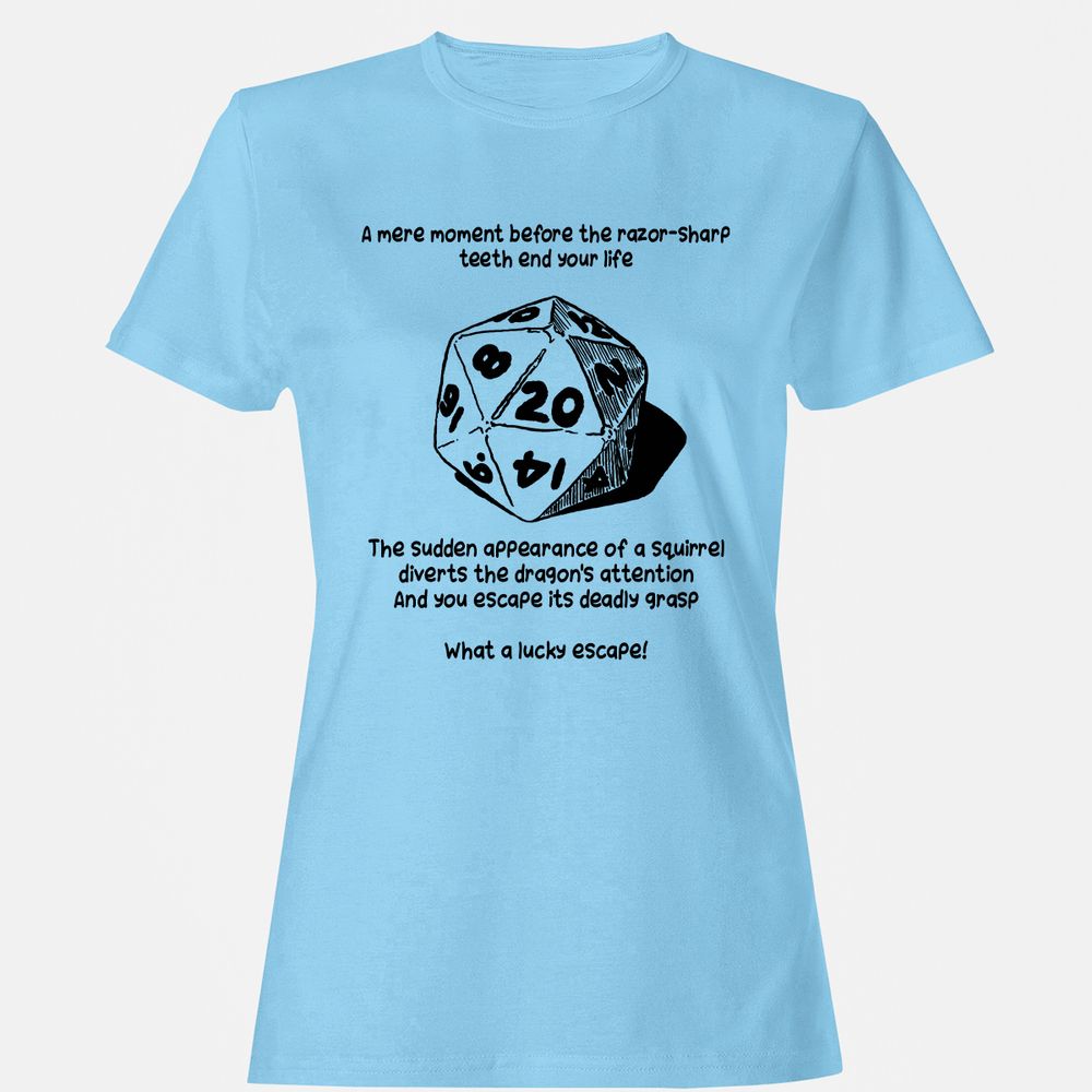 Women's T-Shirt - LH6SL992 - Light Blue - 8