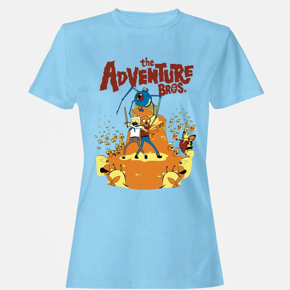 Women's T-Shirt - MDEBCR41 - Light Blue - 8