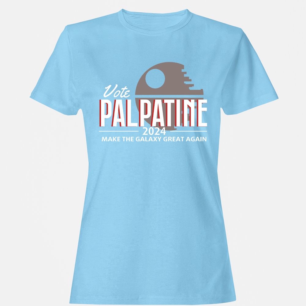 Women's T-Shirt - HXEMFD9U - Light Blue - 8