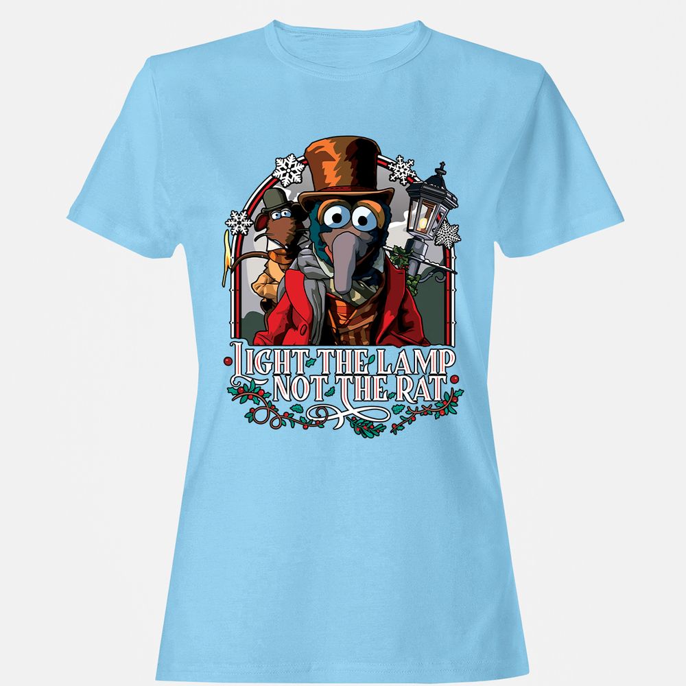 Women's T-Shirt - VUUA8V2H - Light Blue - 8