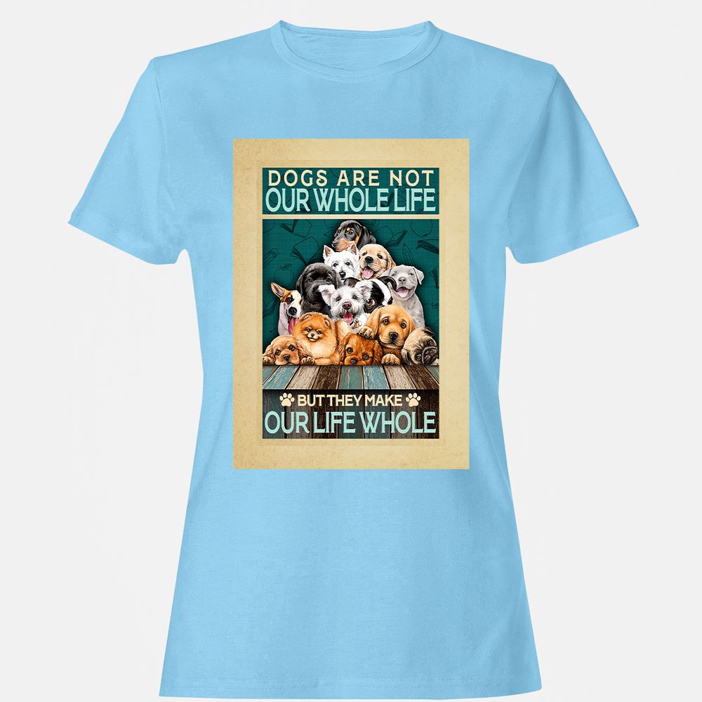 Women's T-Shirt - AA5X1KF2 - Light Blue - 8