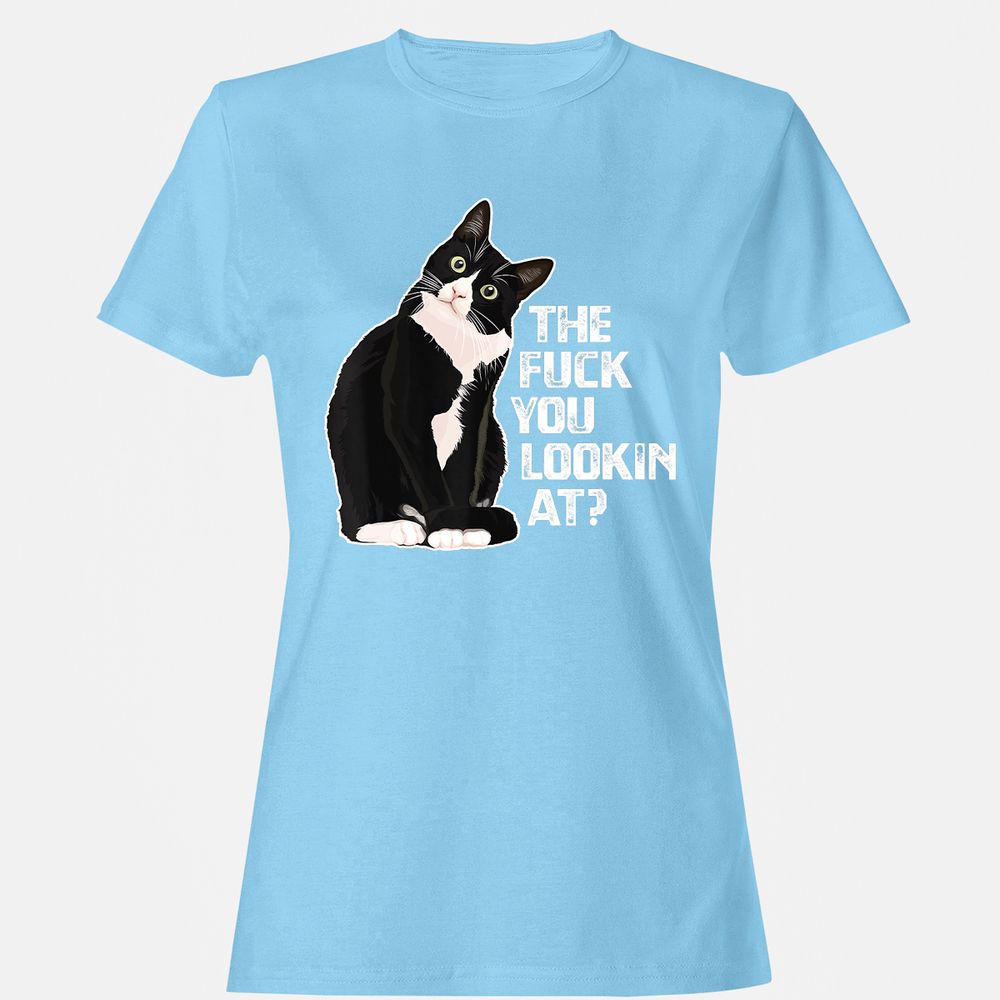 Women's T-Shirt - FU3LVNHD - Light Blue - 8