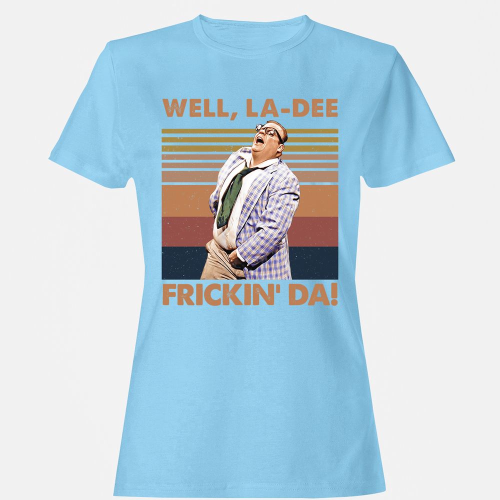 Women's T-Shirt - FZZPGX1Y - Light Blue - 8