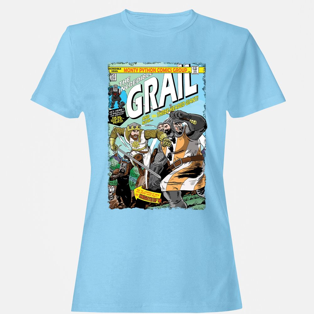 Women's T-Shirt - GG4Z8CJC - Light Blue - 8