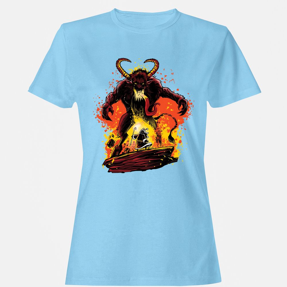 Women's T-Shirt - 3WU4RX2T - Light Blue - 8