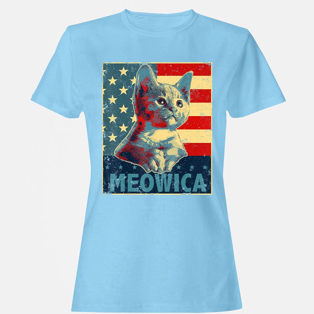 Women's T-Shirt - WC7HE7LU - Light Blue - 8