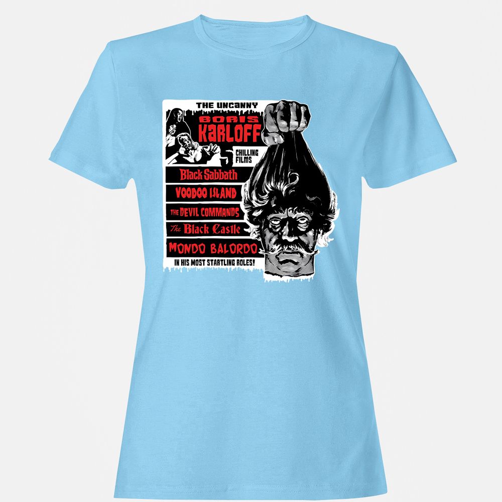 Women's T-Shirt - R4JYWJYS - Light Blue - 8