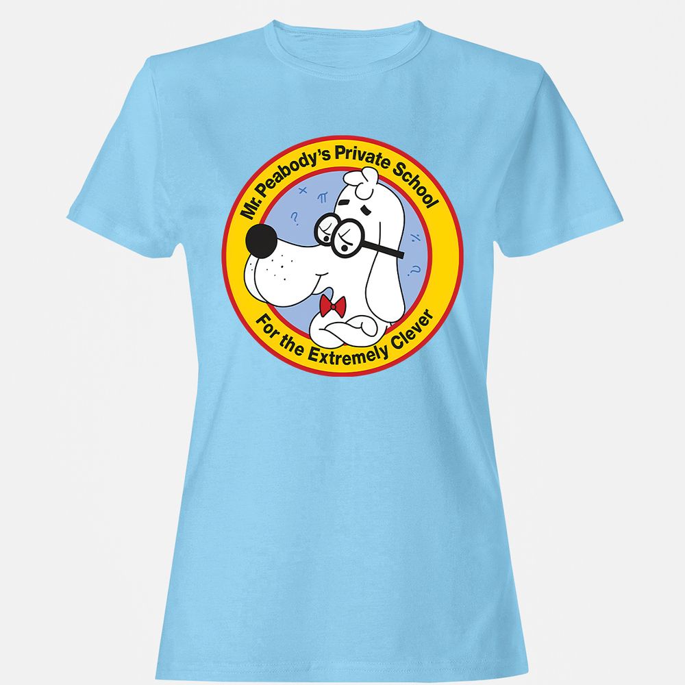 Women's T-Shirt - JC3KQ87Q - Light Blue - 8