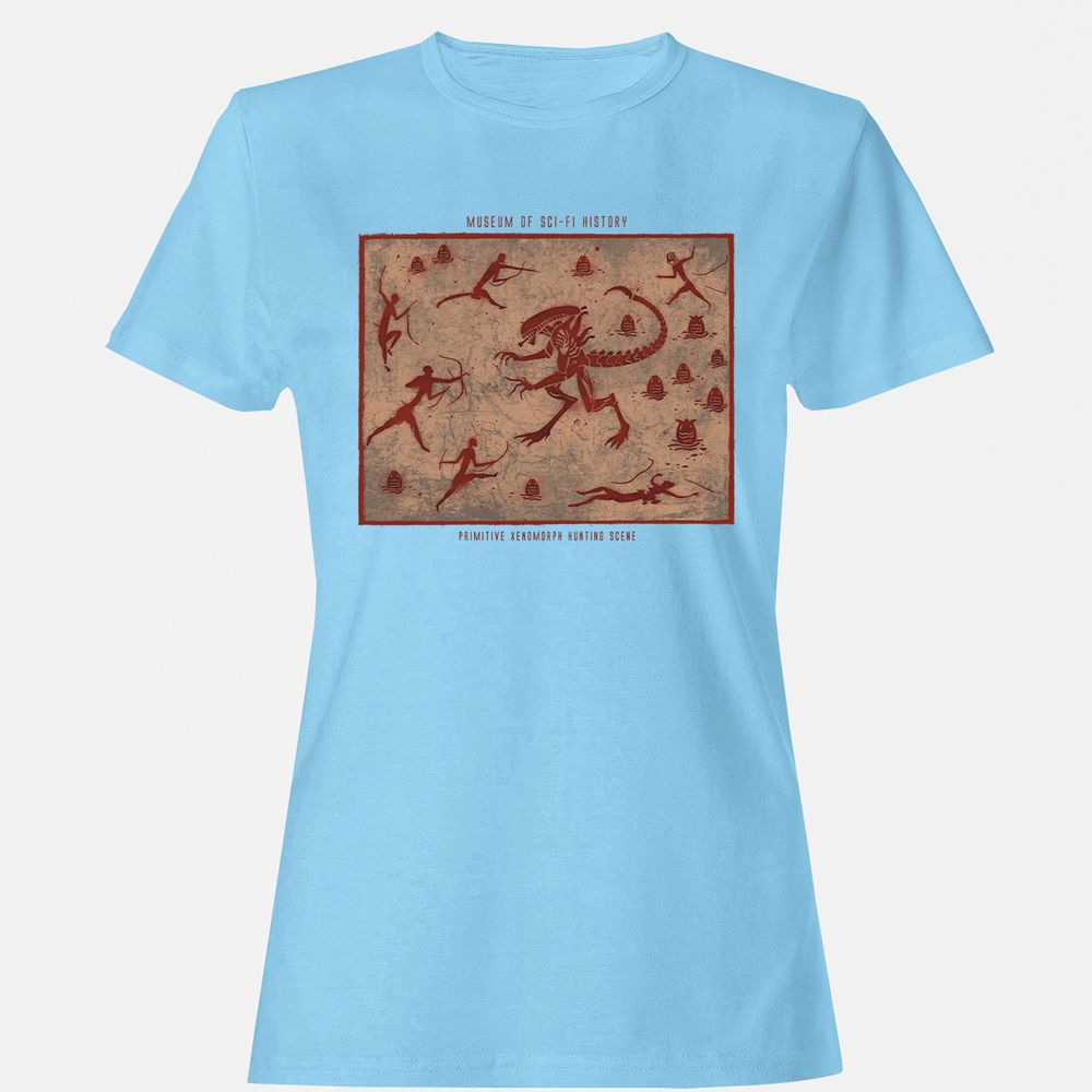 Women's T-Shirt - 6Q24DZ32 - Light Blue - 8