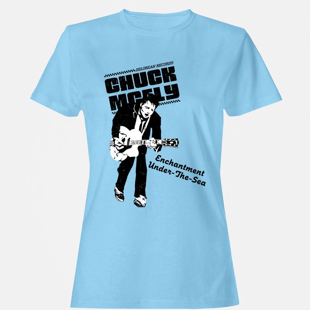 Women's T-Shirt - SCNVLEC5 - Light Blue - 8