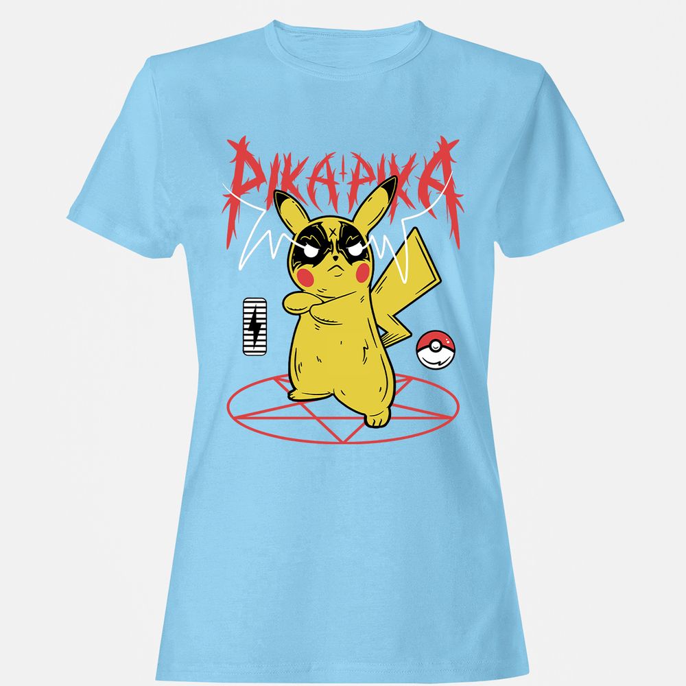 Women's T-Shirt - VC4TUUDT - Light Blue - 8