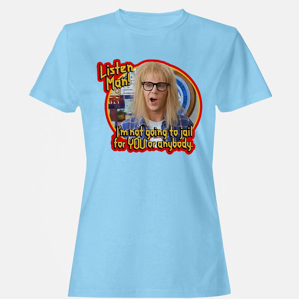 Women's T-Shirt - KE3V6P6H - Light Blue - 8