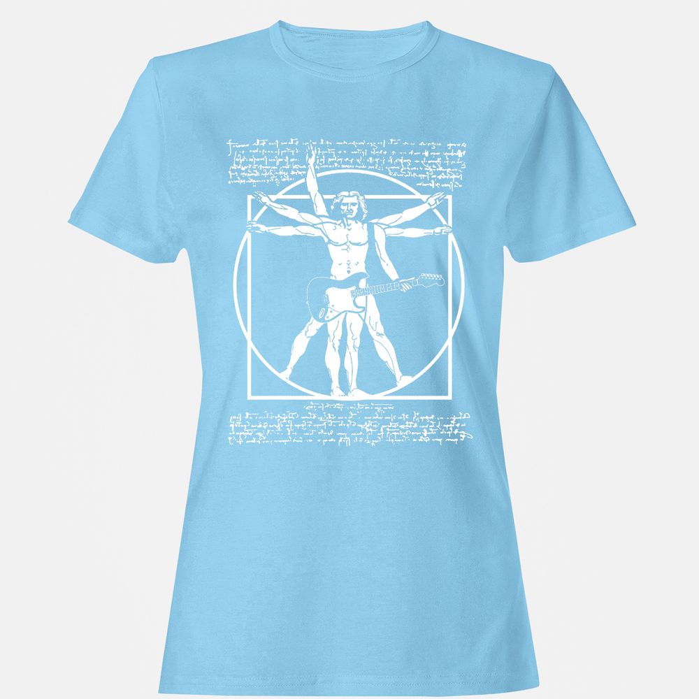 Women's T-Shirt - M1WZF9C5 - Light Blue - 8