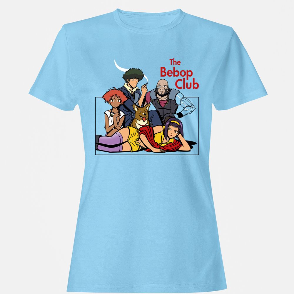 Women's T-Shirt - XYJ42C7Q - Light Blue - 8
