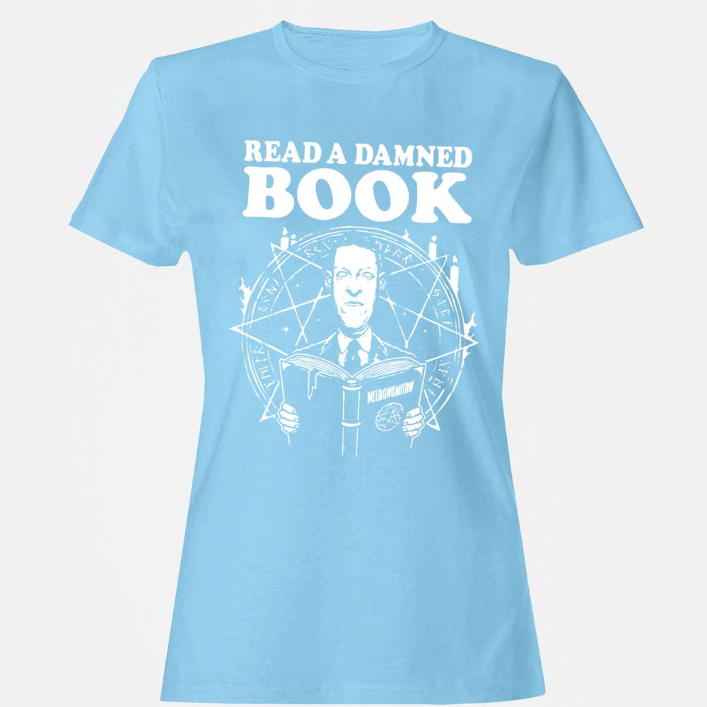 Women's T-Shirt - AC8VNG1K - Light Blue - 8