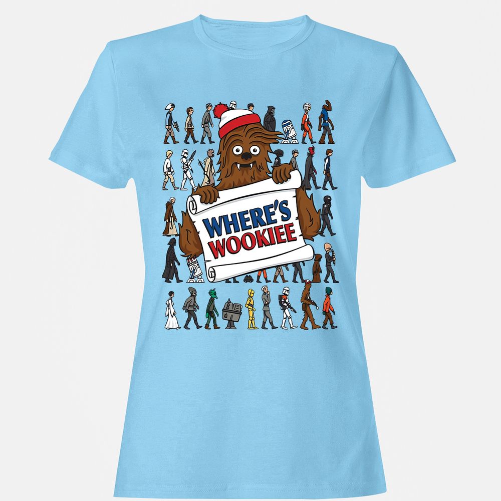 Women's T-Shirt - DHPWWYQM - Light Blue - 8