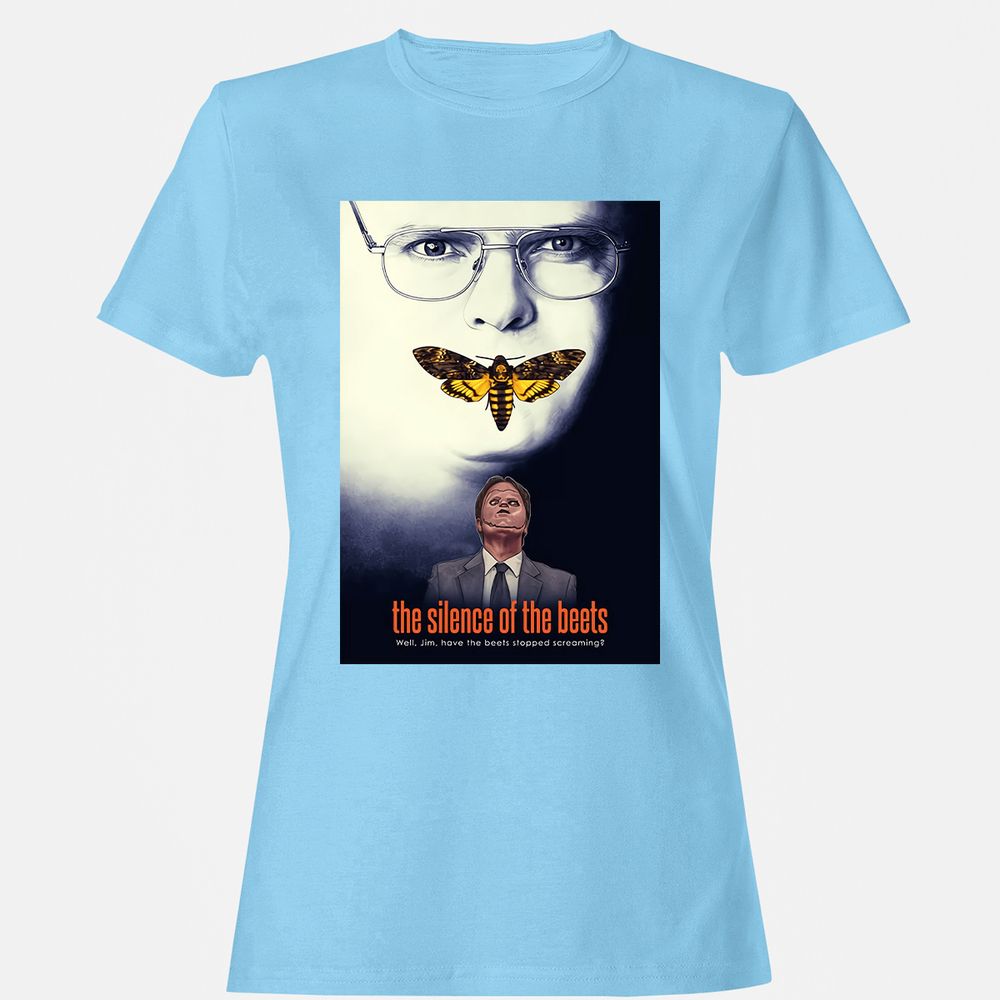 Women's T-Shirt - SQ4J6FU2 - Light Blue - 8