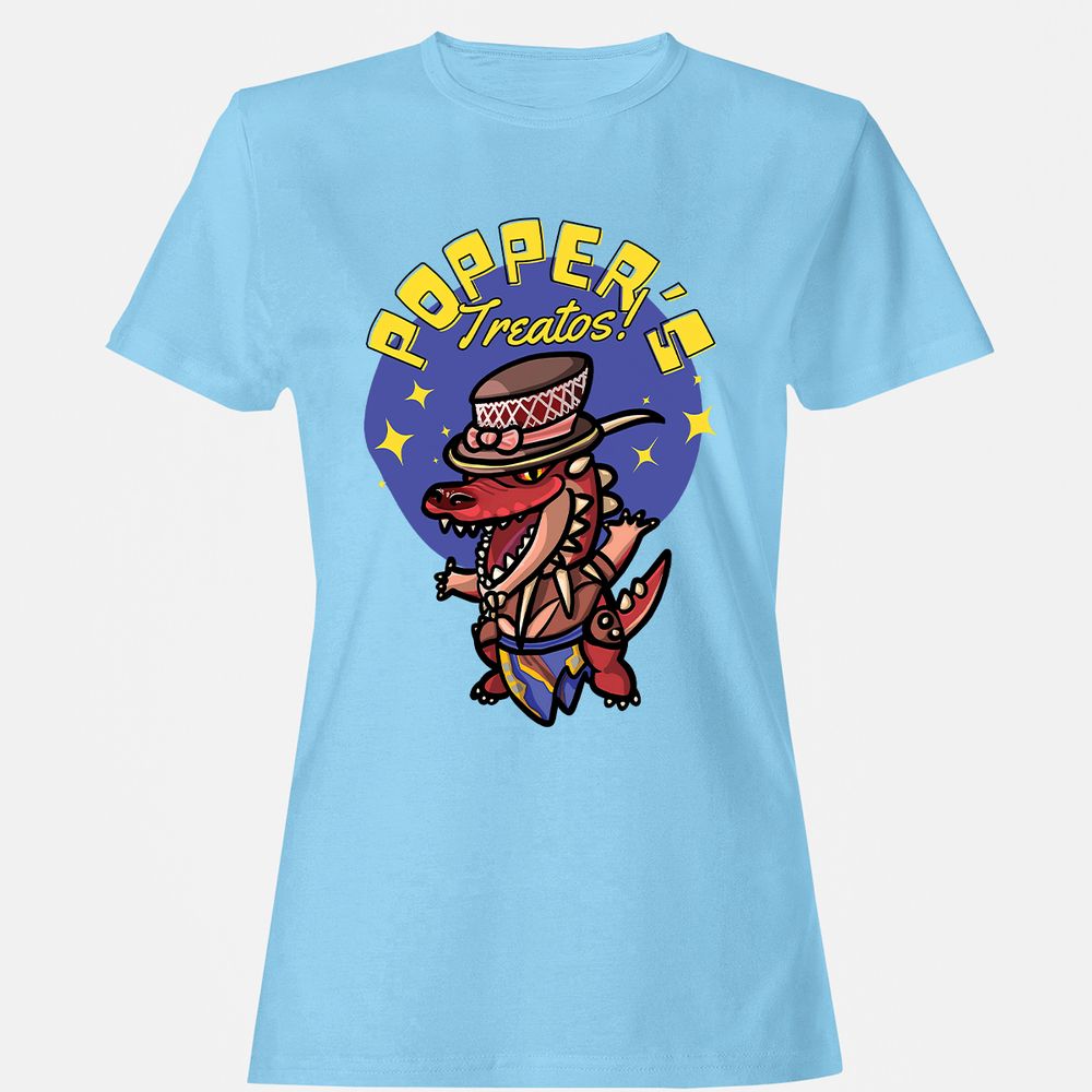Women's T-Shirt - LE93M1PA - Light Blue - 8