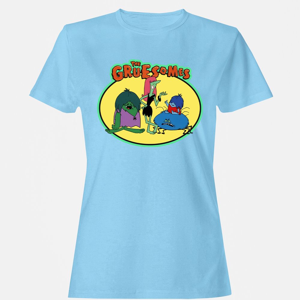 Women's T-Shirt - 8G65Y2B4 - Light Blue - 8