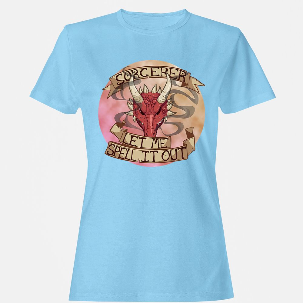 Women's T-Shirt - PVGUA1UG - Light Blue - 8