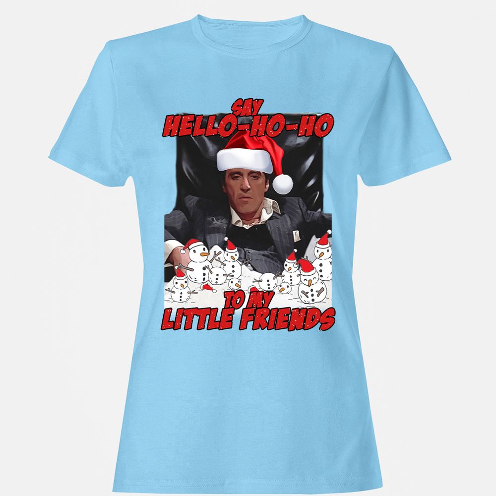 Women's T-Shirt - 8ZPUVW59 - Light Blue - 8