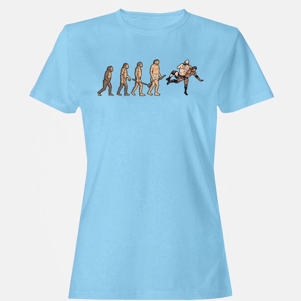 Women's T-Shirt - KQREDEKG - Light Blue - 8