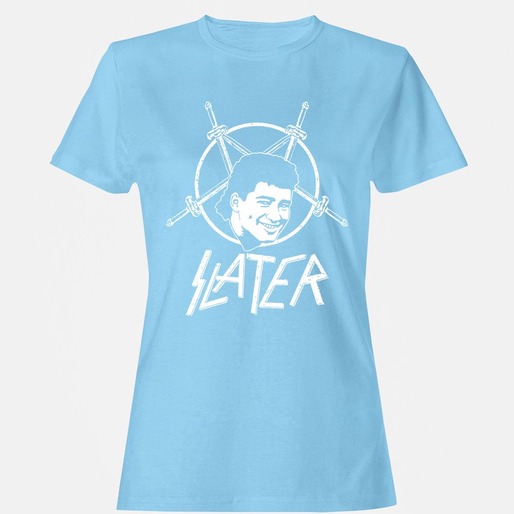 Women's T-Shirt - NTA4WJ4R - Light Blue - 8