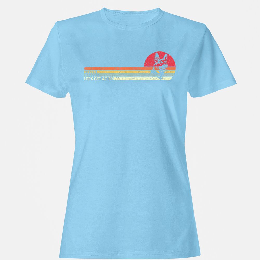 Women's T-Shirt - 1USHJVXP - Light Blue - 8