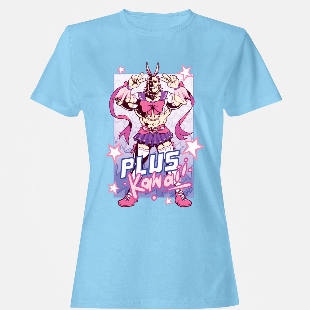 Women's T-Shirt - AP8254NQ - Light Blue - 8