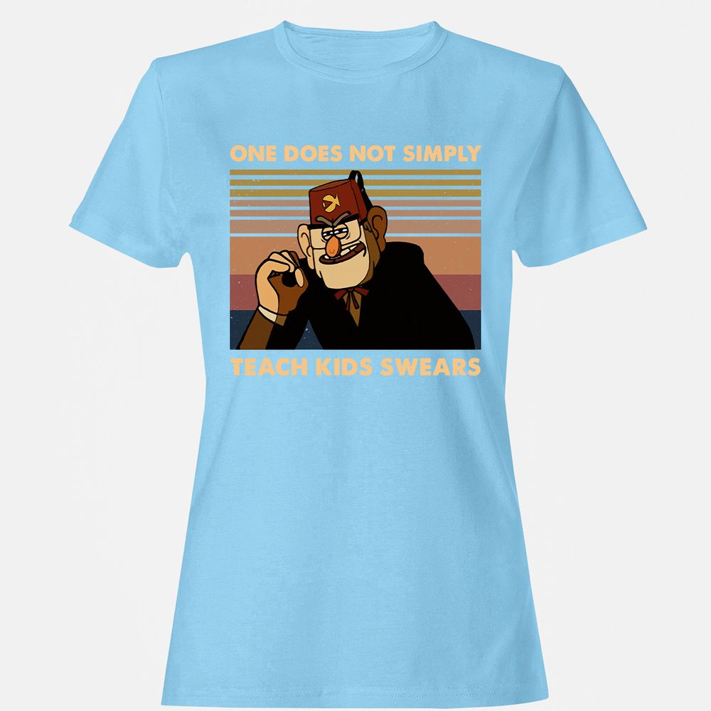 Women's T-Shirt - NQNUX48V - Light Blue - 8