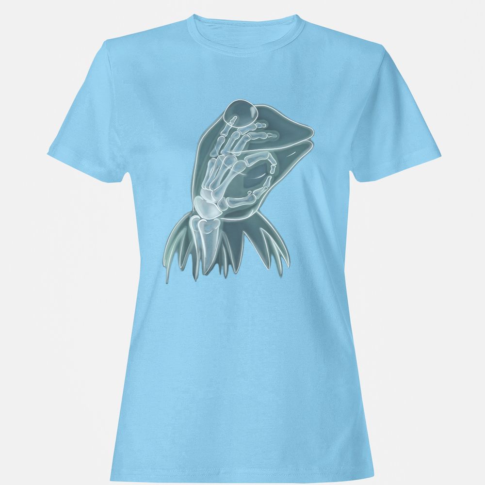 Women's T-Shirt - DDD9HUZG - Light Blue - 8
