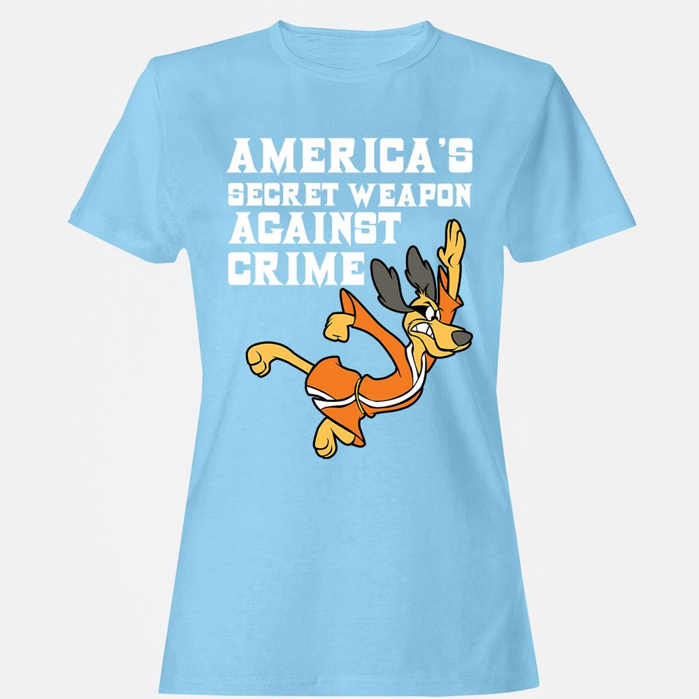 Women's T-Shirt - BW35N7NX - Light Blue - 8