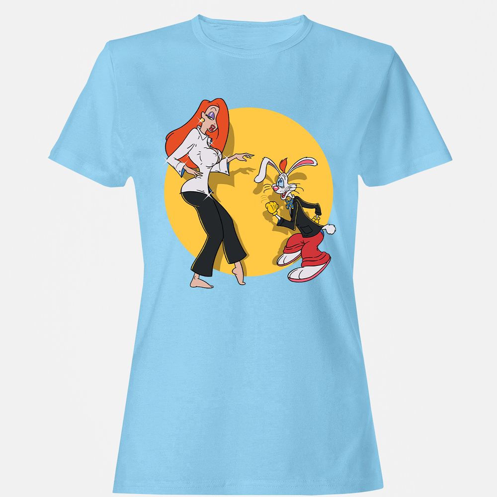 Women's T-Shirt - WAFPJ27Q - Light Blue - 8